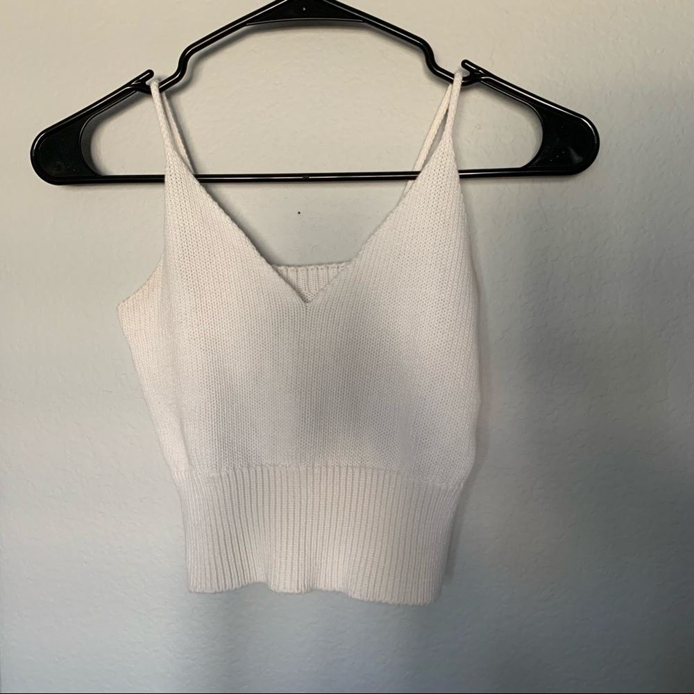 Knitted tank top